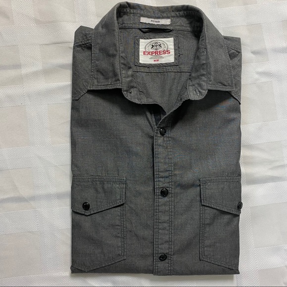 Express Men’s button up dress shirt - Picture 7 of 8